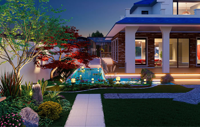 保利橡樹效果圖